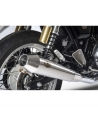 Echappement double Euro4 Royal Enfield Interceptor / GT 650 Zard