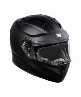 Royal Enfield full-face matt black helmet