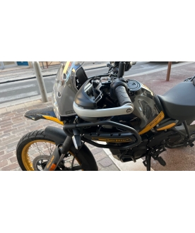 Lot De 2 Protège-mains Pour Guidon De Moto Guerrilla 450 (2024-2025) - Métal Léger - Installation Facile - Protection Renforcée