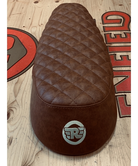 SELLE DIAMANT TWIN 650 BROWN LOGO RE BRODÉ ™