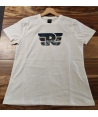 T SHIRT REFLECTIVE R BLANC
