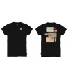 T SHIRT POSTCARDS NOIR