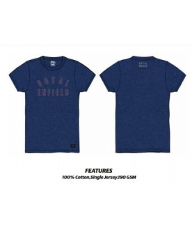 T SHIRT DRAW BLEU HOMME