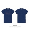 T SHIRT DRAW BLEU HOMME