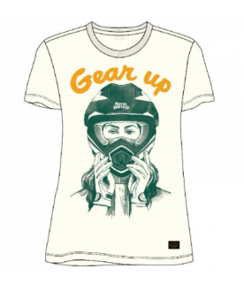 T SHIRT GEAR BLANC L