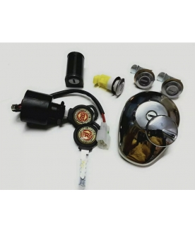 CLASSIC 500 E3 LOCK KIT WITH OVAL CAP / 4-WIRE NEIMAN