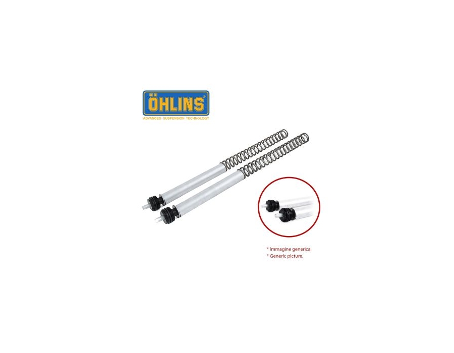 KIT ÖHLINS RESSORTS HIMALAYAN 410 - BOUCHON RÉGLAGE PRECHARGE - AVANT