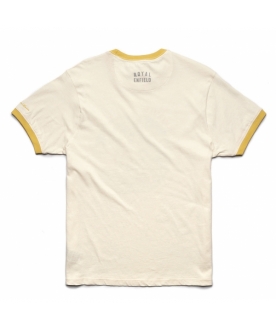 ROYAL ENFIELD WHITE SWIRL T SHIRT