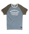 ENFIELD ROYAL BLUE RAGLAN T SHIRT