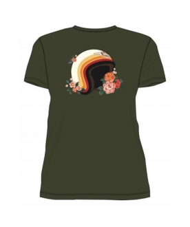 T SHIRT CASQUE OLIVE ROYAL ENFIELD