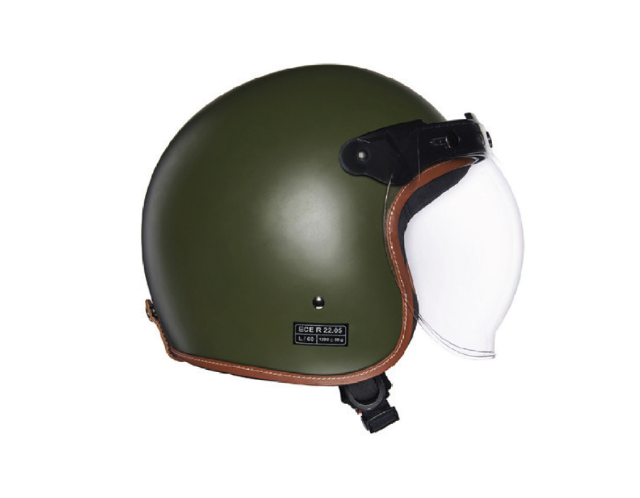 CASQUE ROYAL ENFIELD VERT MAT (ARMY BATTLE GREEN)