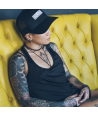 BLACK BIKESHED CAP