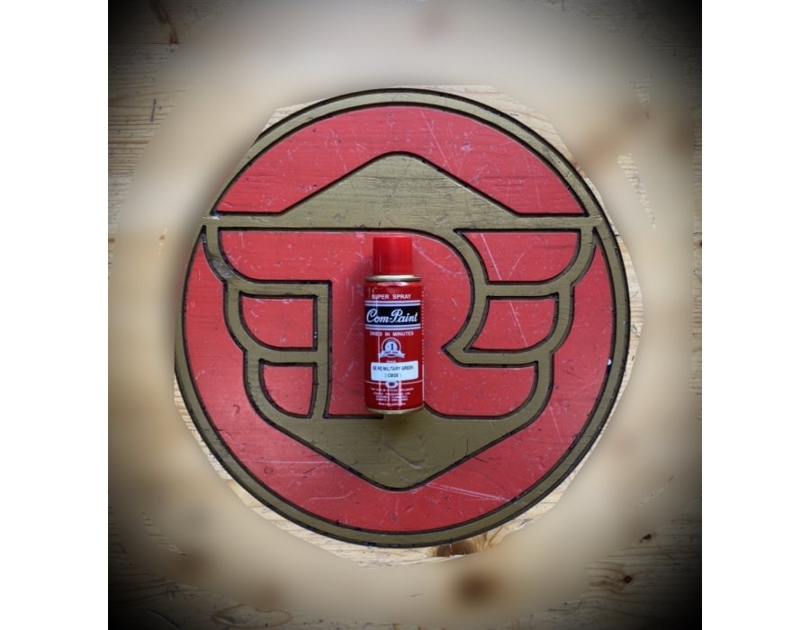 spray paint 120 ml classic 500 military green matt