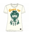 T SHIRT FEMME GEAR BLANC